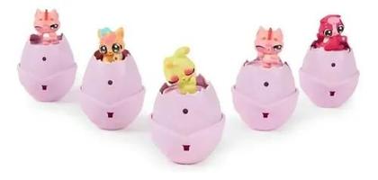 Imagem de Hatchimals Alive Pack 5 Ovos Surpresa Rainbow Splash Sunny 4002