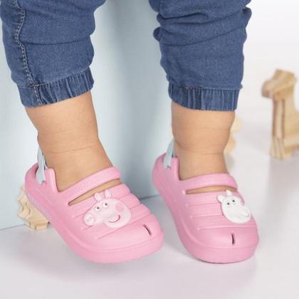 Imagem de Havaianas Papete Infantil Feminina Baby Clog Peppa Pig