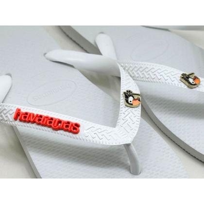 Imagem de Havaianas Top Personalizado Placa Logo + Pingente Tucano