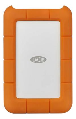 Imagem de HD 4TB Externo Portátil LaCie Rugged USB 3.1 C USB 3.0 Clay Orange STFR4000800