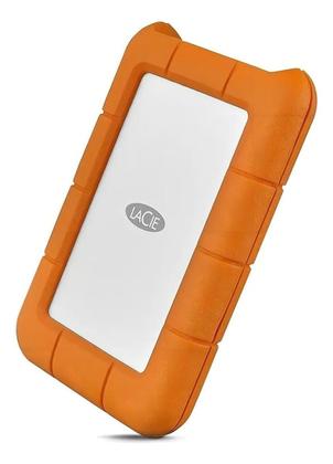 Imagem de HD 4TB Externo Portátil LaCie Rugged USB 3.1 C USB 3.0 Clay Orange STFR4000800