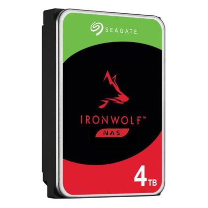 Imagem de HD 4TB Seagate IronWolf Nas Storage SATA III 6GBs 5400RPM Cache 256MB ST4000VN006