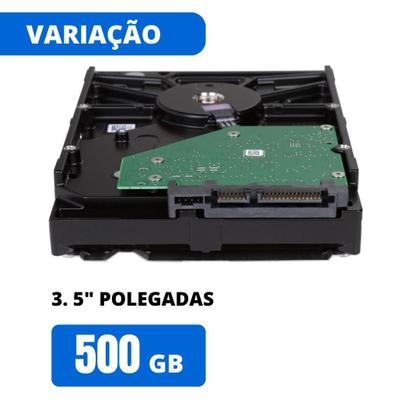 Imagem de HD 500GB a 1TB SATA 3.5 PC, DVR, DESK Pronto para Usar Disco Rígido Interno com NF e Garantia