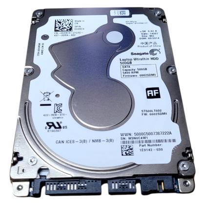 Imagem de Hd Disco Rígido Interno Seagate Ultrathin St500lt032 500gb 2,5 Sata