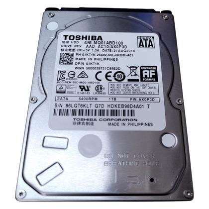 Hd Disco Rígido Interno Toshiba Mobile Hdd Mq01abd100 1tb Prateado