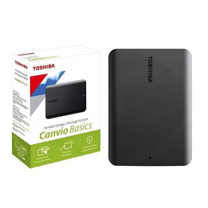 Imagem de HD Externo 1TB Toshiba Canvio Basics Preto USB 3.0 PlugPlay