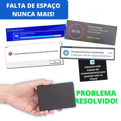 Imagem de HD Externo 250GB USB 3.0  Armazenamento Rápido e Portátil para PlayStation, PC e Notebook