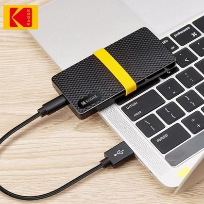 Imagem de Hd externo 256gb serie x200 kodak - preto