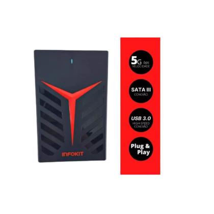 Imagem de Hd Externo 320gb Usb 3.0 Infokit