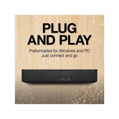 Imagem de HD externo portátil Seagate de 2 TB HDD portátil  USB 3.0 para PC, Mac, PS4 e Xbox (STGX2000400)