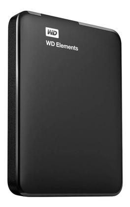Imagem de HD Externo Portátil Western Digital WD Elements 1TB Armazenamento Confiável e Portátil