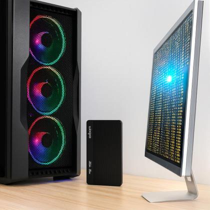 Imagem de HD Externo Slimvault 500GB USB 3.1 Portátil com Leitura e Gravação Rápida