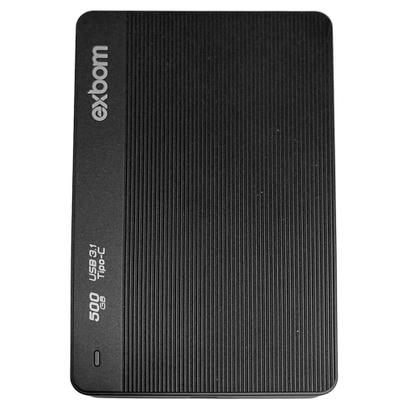 Imagem de HD Externo Slimvault 500GB USB 3.1 Portátil com Leitura e Gravação Rápida