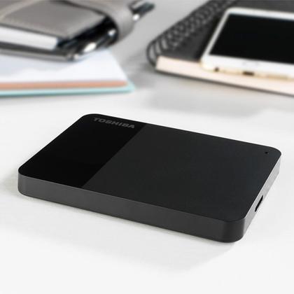 Imagem de HD Externo Toshiba Canvio Ready, 2TB, USB 3.0, Preto - HDTP320XK3AA