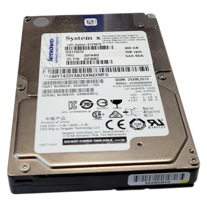 Imagem de Hd Ibm 300gb Sas 15k Rpm Servidor Enterprise System X 00fn460
