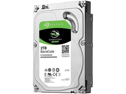 Imagem de HD Interno Seagate BarraCuda, 2TB, SATA, 3.5' - ST2000DM008