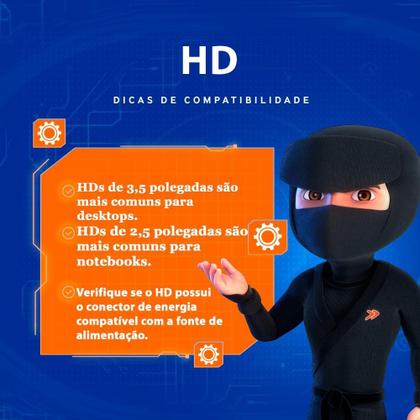 Imagem de HD Interno Seagate Barracuda, 8TB, 3.5', SATA - ST8000DM004