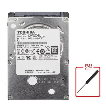 Imagem de HD Interno Toshiba 500GB para Laptop  Desempenho Compacto e Confiável