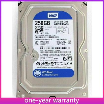 Imagem de HD para desktop 250gb 7200rpm WD2500AAKK WD Caviar - Western Digital