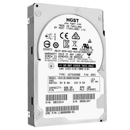 Imagem de Hd Sas Ibm 600gb 10k 2.5 00nd138 huc101860css200 0b31801