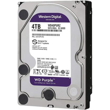 Imagem de Hd sata 4tb wersten digital purple 3,5" wd40purpz