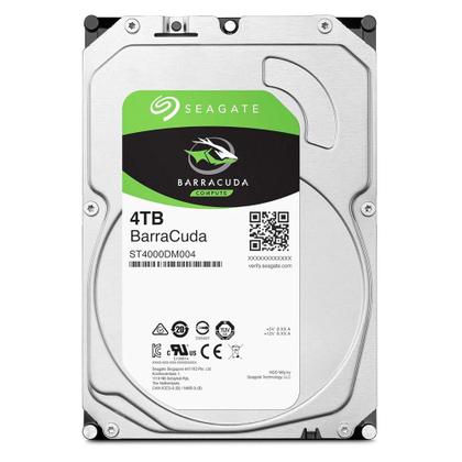 Imagem de HD Seagate 4TB Barracuda SATA III 6GBs 5400RPM Cache 256MB Desktop ST4000DM004