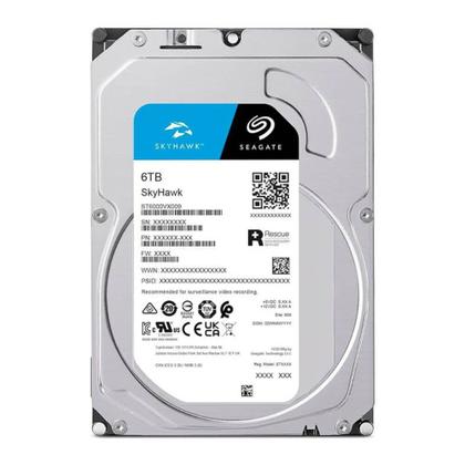 Imagem de HD Seagate SkyHawk Surveillance 6TB  SATA5 5400RPM 256MB 3.5" - ST6000VX009
