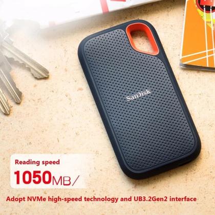 Hd Ssd Externo Sandisk Extreme SDSSD E61-1t00-z25 1tb - 1050Mb/s