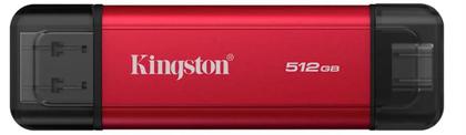 HD Ssd Kingston Dual Portable De 512 Gb Usba + usbc 3.2 Gen2