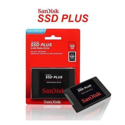 Imagem de Hd Ssd Sandisk Plus 120Gb 530Mb/S Sata 3