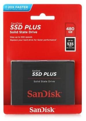 SanDisk SSD PLUS 480GB ３枚セット Hd Ssd Sandisk Plus 480Gb 535Mb/S Sata 3 - HD SSD - Magazine Luiza