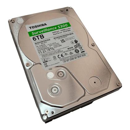 Imagem de HD Toshiba Surveillance S300 6TB 3.5 SATA 5400 HDWT860UZSVAi