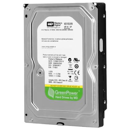 Imagem de HD Western Digital 1TB WD Green 3.5 SATA 3 7200RPM Pull WD10EURX