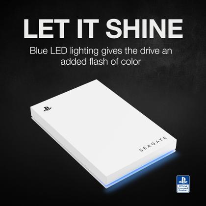 Imagem de HDD Externo Seagate Game Drive para PS5 - 5TB - USB 3.0 Azul