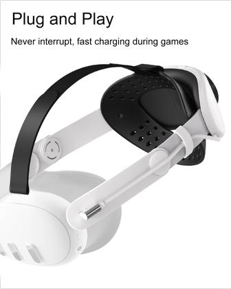 Imagem de Head Strap Comfort com bateria de 8000mAh para Oculus Quest 3/3s
