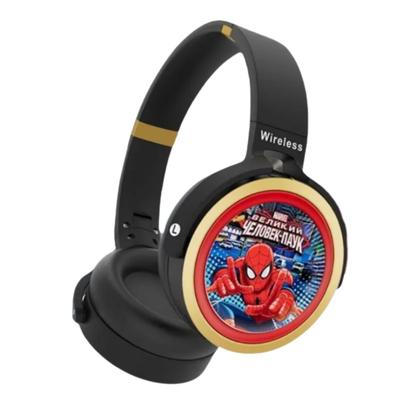 Imagem de Headphone Bluetooth Ajustável c/ Microfone Infantil Heróis