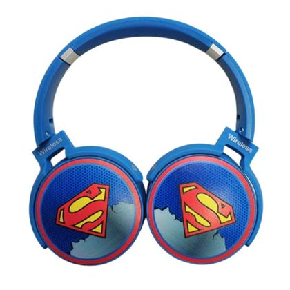 Imagem de Headphone Bluetooth Ajustável c/ Microfone Infantil Heróis