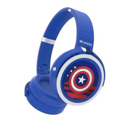 Imagem de Headphone Bluetooth Ajustável c/ Microfone Infantil Heróis