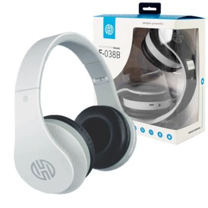 Imagem de Headphone Bluetooth Branco Hoopson F-038b Com Microfone