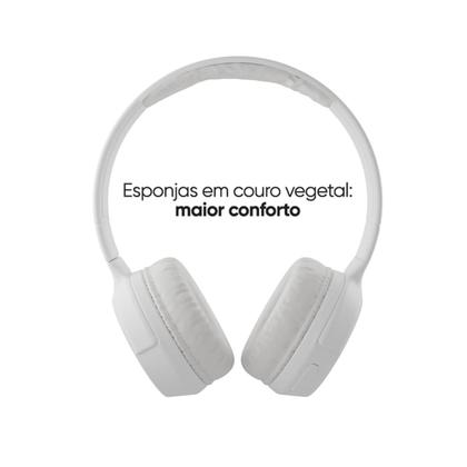 Imagem de Headphone Bluetooth Get Go Branco 12 horas de Reprodução