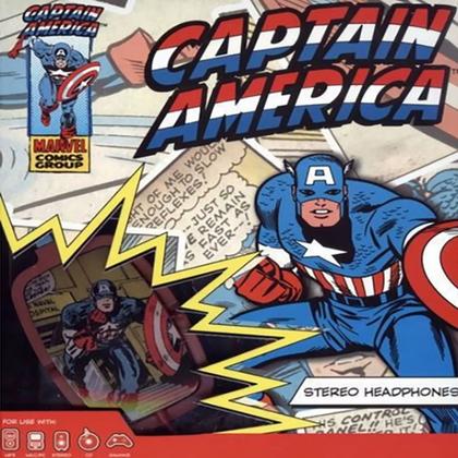 Imagem de Headphone Captain America Marvel Retro