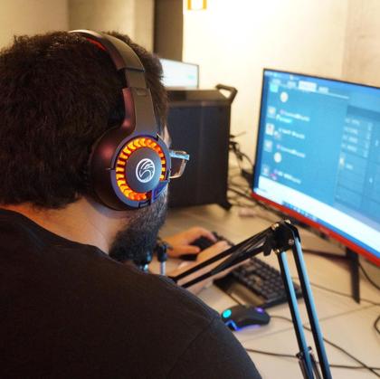 Imagem de Headphone gamer brazilpc bpc-k2 c/ microfone (fone de ouvido/usb/p2) box