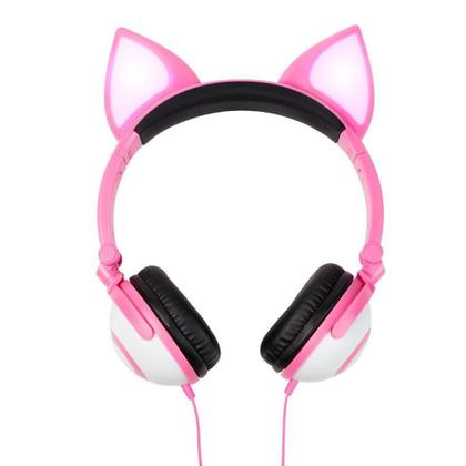 Imagem de Headphone Gatinho Cosplay Com Fio