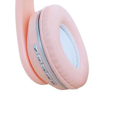 Imagem de Headphone Orelha de Gato Bluetooth Gatinho Rosa Mulheres