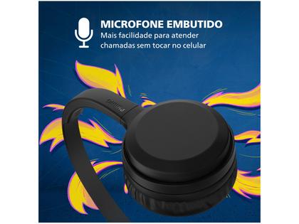 Imagem de Headphone Philips Wireless Bluetooth Preto TAH1108BK/55 Série 1000