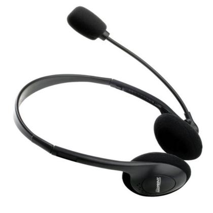 Imagem de Headset Basic Com Microfone P2 Preto Maxprint
