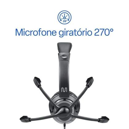 Imagem de Headset Basic Conexao P3 + Usb Ph427 Multi