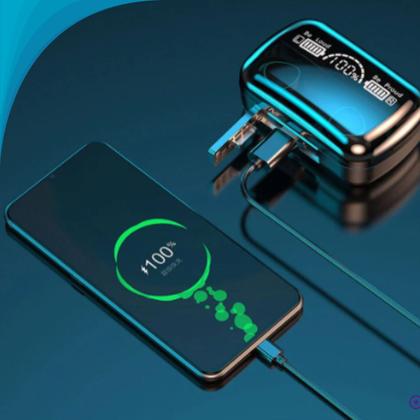 Imagem de Headset Bt 5.1 Sem Fio Com Microfone Automático Para Academia Ideal Para Presente