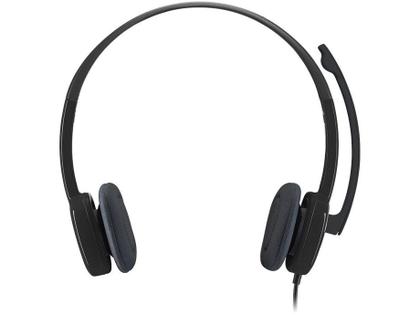 Imagem de Headset C/ Fio Logitech H151 C/ Microfone E Redução De Ruído Cor Preto