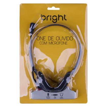 Imagem de Headset com Microfone Bright 0010 Preto